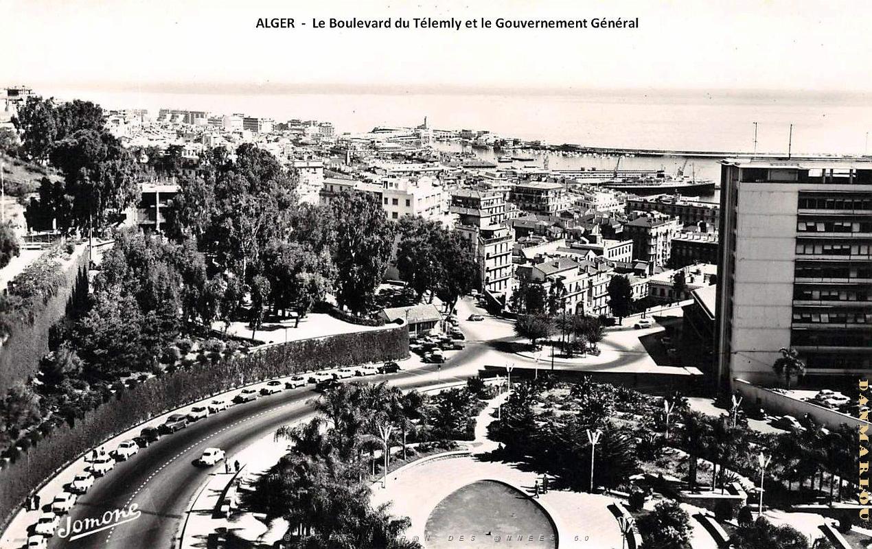 Alger - Boulevard du Telemly et Gouvernement General.jpg
